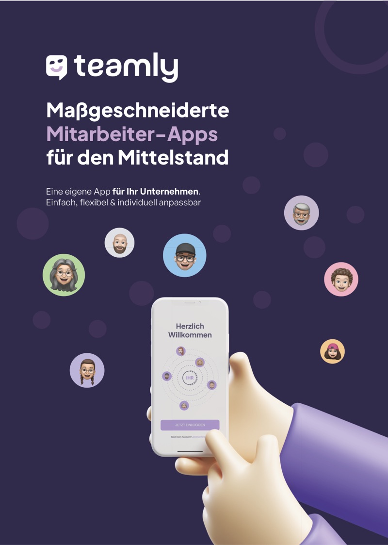 Vorschau: Feature-Übersicht teamly